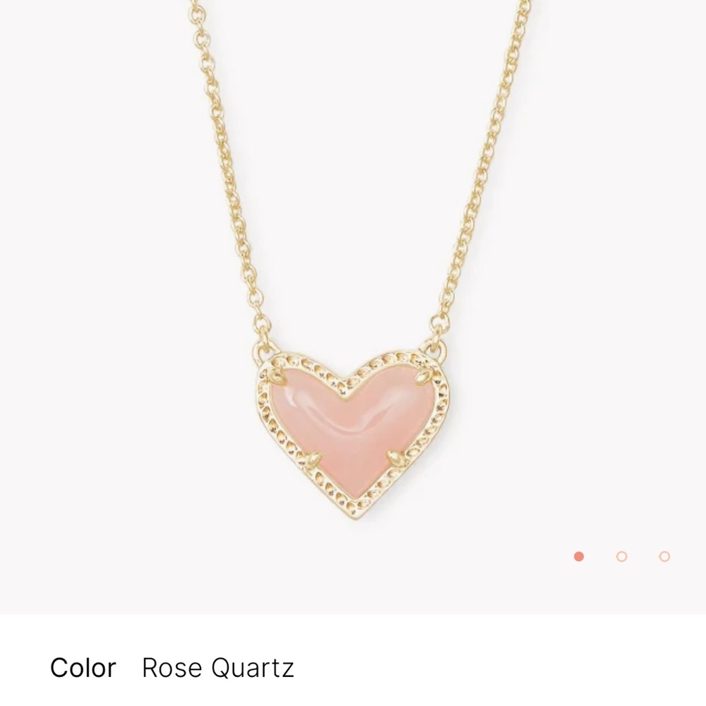 Kendra Scott Heart Necklace